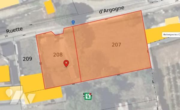 Terrain constructible sur Saint Cyr avec terrain de loisir.