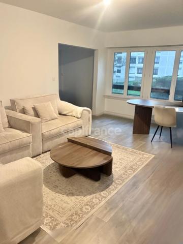 *sur Caucriauville* Appartement T4 de 91.82 m² vendu loué avec vue sur jardin, ascenseur et cave