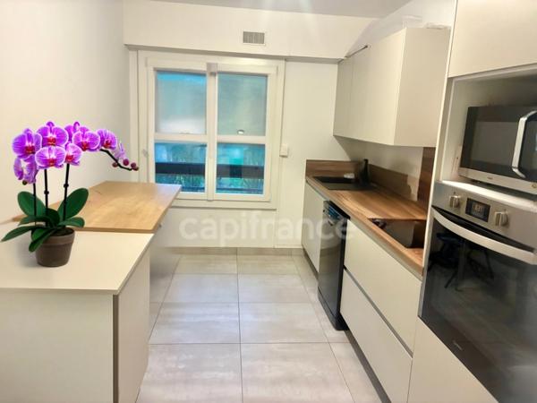 *sur Caucriauville* Appartement T4 de 91.82 m² vendu loué avec vue sur jardin, ascenseur et cave