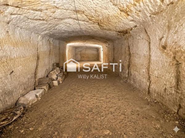 Terrain Constructible avec 2 grandes Caves troglodytes