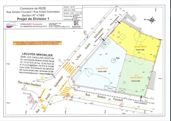 Affaire rare - Terrain constructible au coeur de Saint-Paul