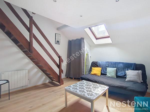 Appartement duplex meublé, Nancy F1 MEZZANINE - 38 m2 (surface carrez 20.63m²)