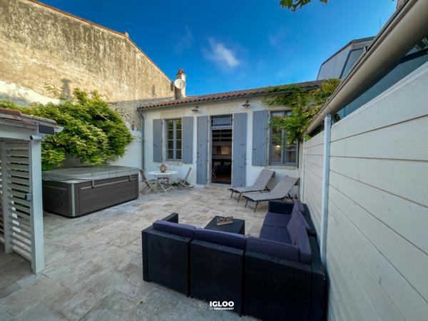 Maison de charme rétaise — Rivedoux-Plage