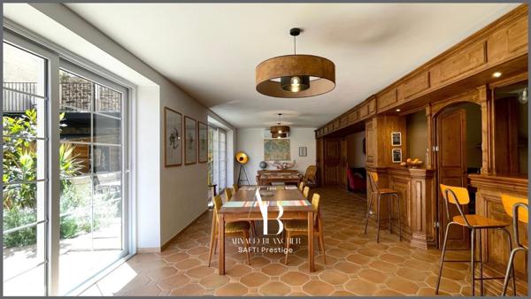 Grande demeure de caractère à 100 m de la Méditerranée – Maison Familiale ou chambres d’hôtes.