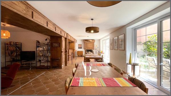 Grande demeure de caractère à 100 m de la Méditerranée – Maison Familiale ou chambres d’hôtes.