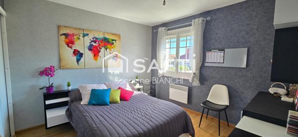 Maison 4 chambres avec piscine et garage