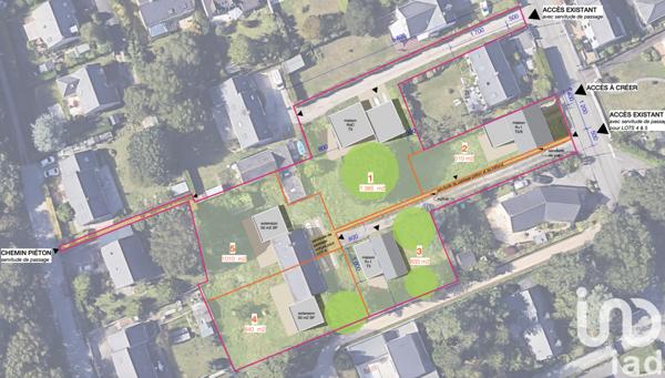 Terrain à vendre 835 m² La Chapelle-sur-Erdre