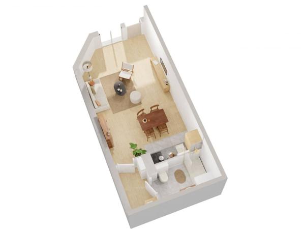 Appartement à vendre 1 pièce 40 m² Sceaux