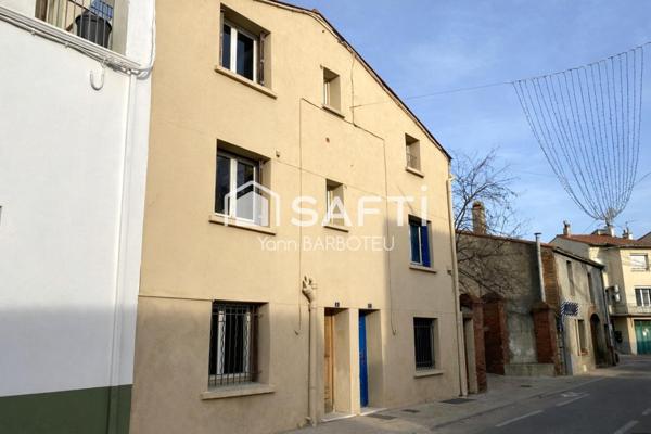 Maison de village divisée en 2 logements