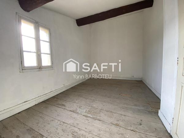 Maison de village divisée en 2 logements