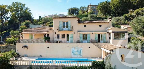 Maison à vendre  4 pièces - 162,84 m 2   LE ROURET  - 06