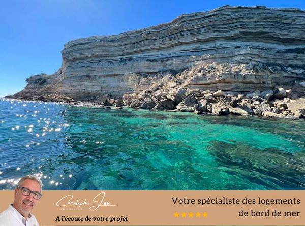 Leucate village T3 avec 15m2 de terrasse et parking