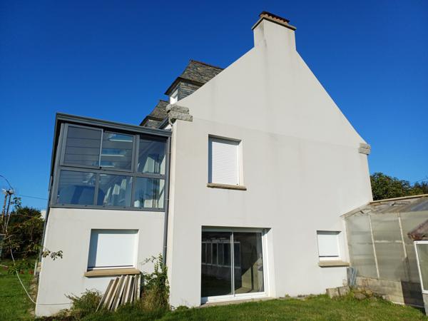 Plougasnou (29630) Plougasnou Primel, grande maison traditionnelle, 6 ch dont 5 de plain pied, grenier vue mer aménageable, sous