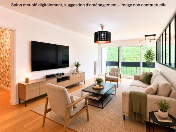 Métro Clémenceau - T5 rénové – 106 m² – Balcon Sud – Garage