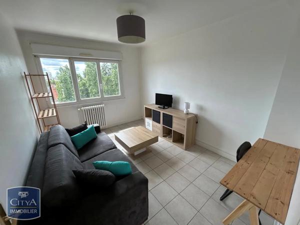 Appartement à louer 1 pièce 27.74m² Châteauroux (36000)