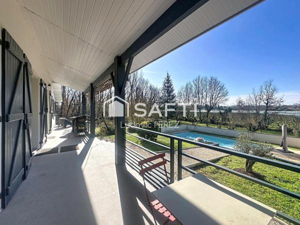 Maison familiale T6 - Environnement rare avec lacs