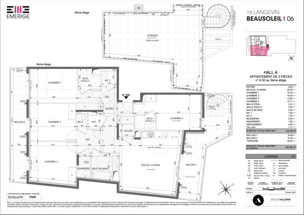 Appartement à vendre à Beausoleil (06240) - Alpes-Maritimes