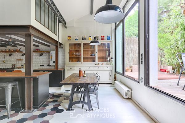 Loft en duplex avec terrasse