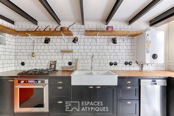 Loft en duplex avec terrasse