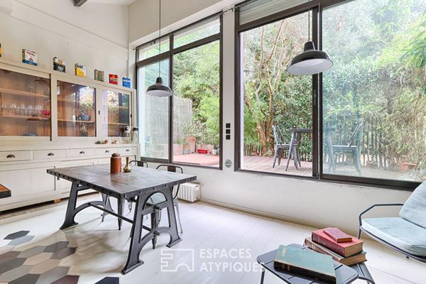 Loft en duplex avec terrasse