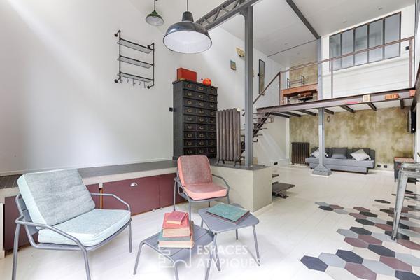 Loft en duplex avec terrasse