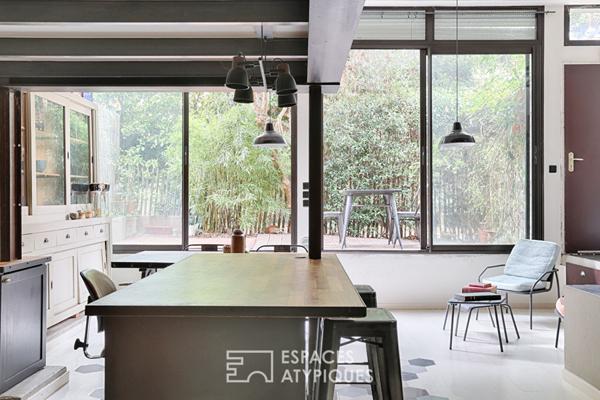 Loft en duplex avec terrasse