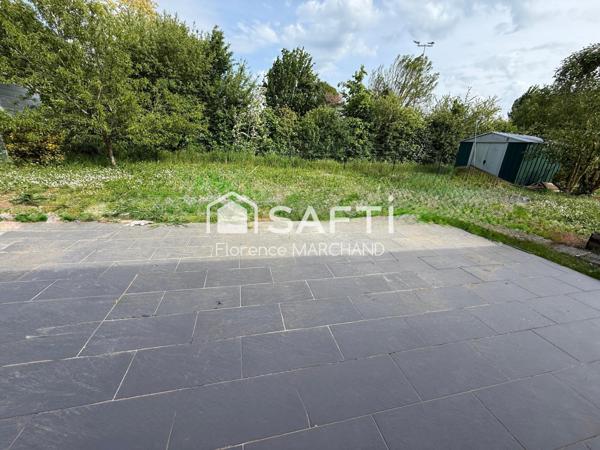 PLAIN-PIED 3 CHAMBRES GARAGE JARDIN