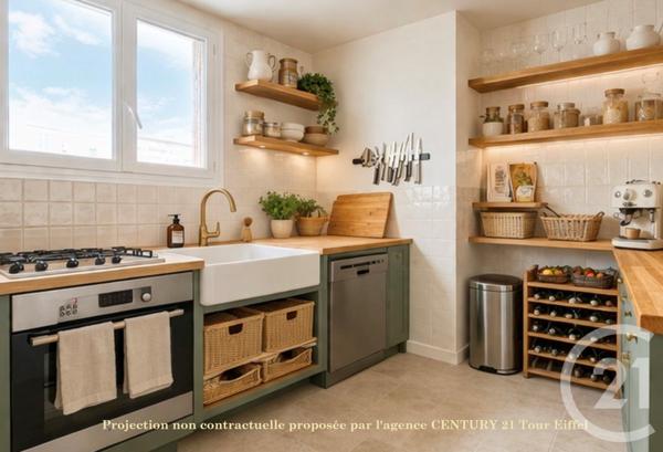 Appartement à vendre  4 pièces - 76,43 m2 PARIS - 75015