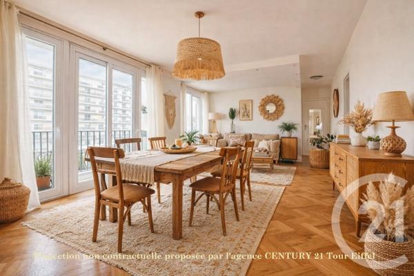 Appartement à vendre  4 pièces - 76,43 m2 PARIS - 75015