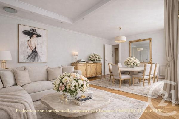 Appartement à vendre  4 pièces - 76,43 m2 PARIS - 75015