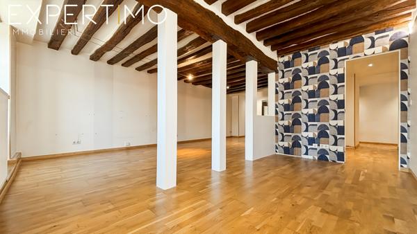 À vendre appartement 125 m² proche centre-ville, 3 ch (possibilité 4), peu de charge de copropriété