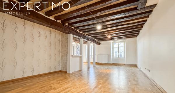 À vendre appartement 125 m² proche centre-ville, 3 ch (possibilité 4), peu de charge de copropriété