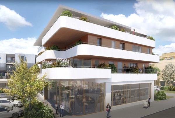 appartement T4 neuf à vendre BOIS GUILLAUME 76230, surface 145.24 m2 + 2 balcons 21 m2 + 2 parks