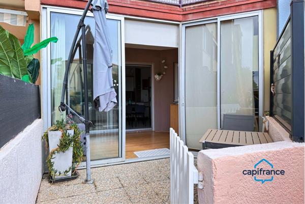 🏖 EXCLUSIVITÉ – Appartement en rez-de-jardin sur le port de Frontignan, à 100 m de la plage ! 🌴