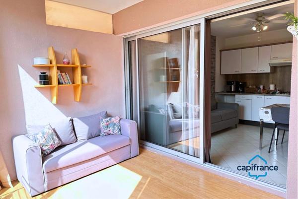 🏖 EXCLUSIVITÉ – Appartement en rez-de-jardin sur le port de Frontignan, à 100 m de la plage ! 🌴