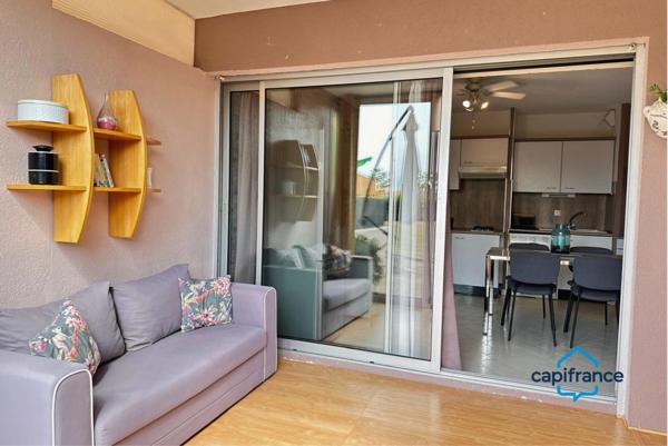 🏖 EXCLUSIVITÉ – Appartement en rez-de-jardin sur le port de Frontignan, à 100 m de la plage ! 🌴