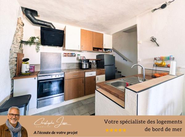 Maison de ville rénovée, proche gare et commodités