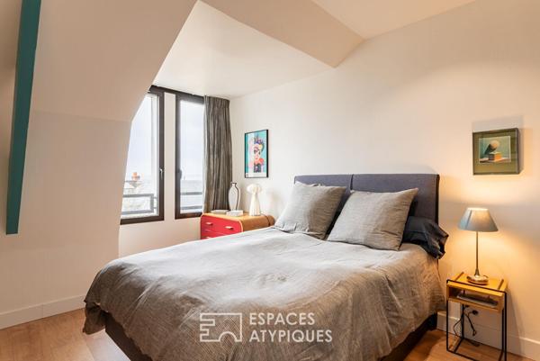 Duplex rénové avec parking en centre ville