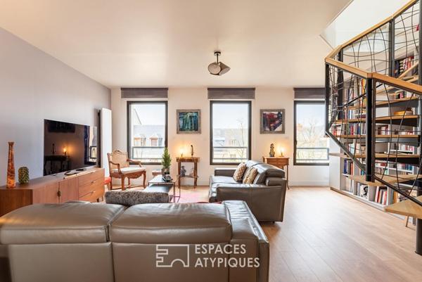 Duplex rénové avec parking en centre ville