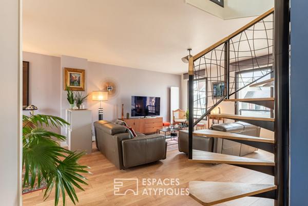 Duplex rénové avec parking en centre ville