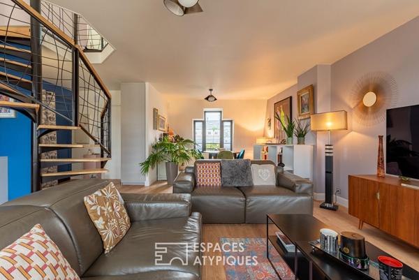 Duplex rénové avec parking en centre ville