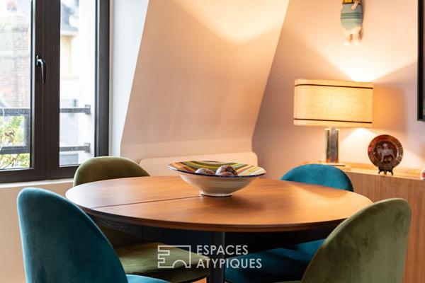 Duplex rénové avec parking en centre ville