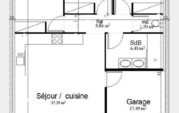 Vente Villa Villa Neuve de Plain-pied de 80 m² neuf Theza   