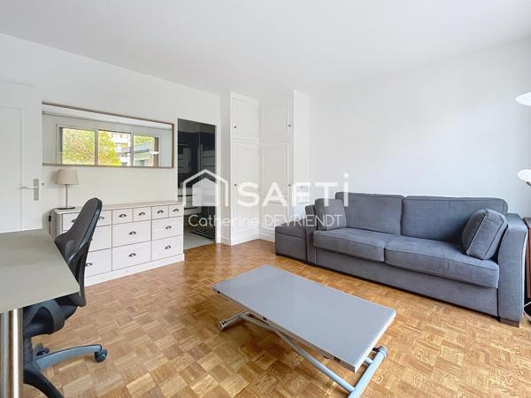 ST-CLOUD - STUDIO/2PC 32M² - BALCON - CAVE - PK