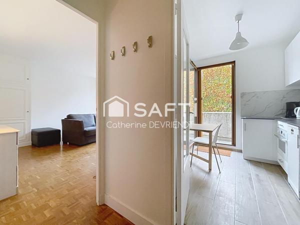 ST-CLOUD - STUDIO/2PC 32M² - BALCON - CAVE - PK