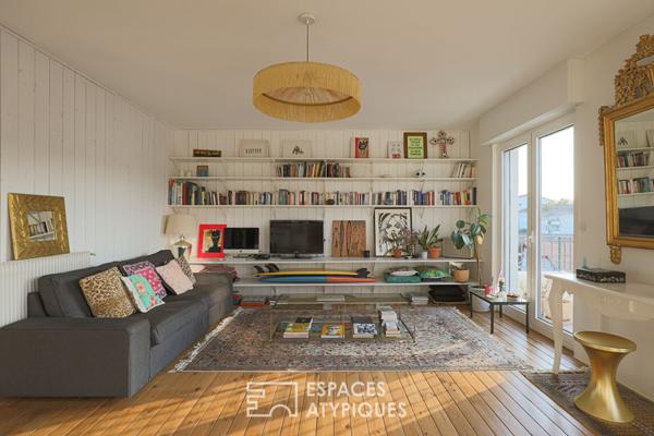 Appartement traversant quartier Les Rocailles à Biarritz