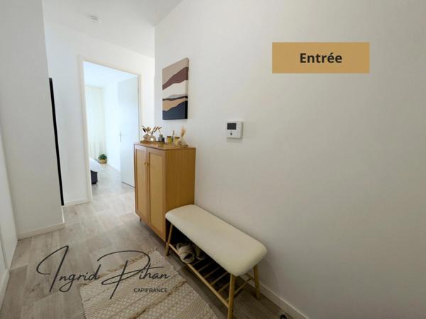 Apt T3 de 65m2 + TERRASSE de 58M2 - PARKING - DERNIER ETAGE - COEUR DE VILLE de BEZONS (95)