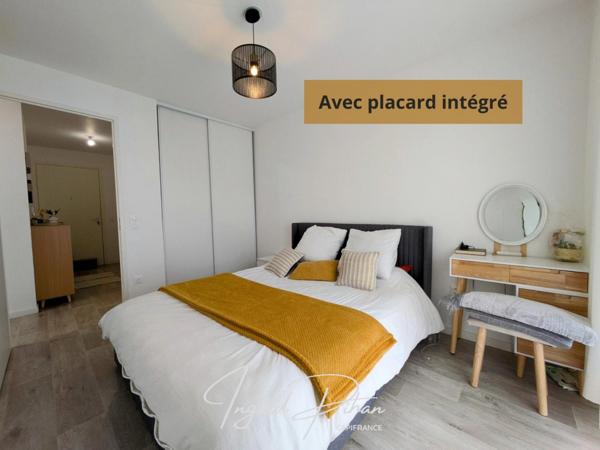 Apt T3 de 65m2 + TERRASSE de 58M2 - PARKING - DERNIER ETAGE - COEUR DE VILLE de BEZONS (95)