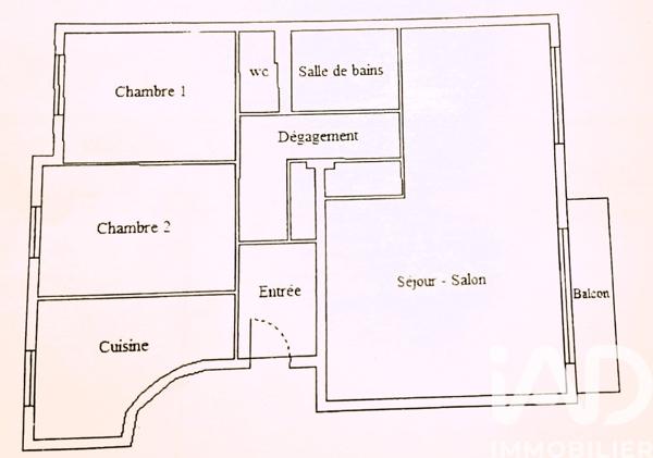 Appartement à vendre 3 pièces 74 m² Paris 15