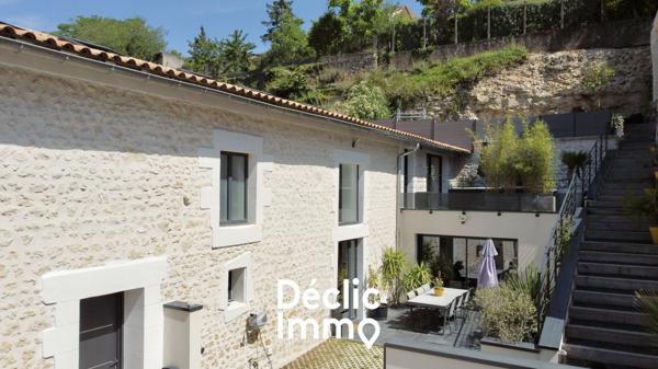 Vente maison en pierre Poitiers, 225m² 8 pièces 630 000€ avec terrasse